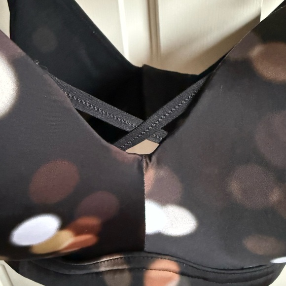 Torrid Curve Black, Brown, White Polka Dot Bra Size 44DD - Picture 6 of 7